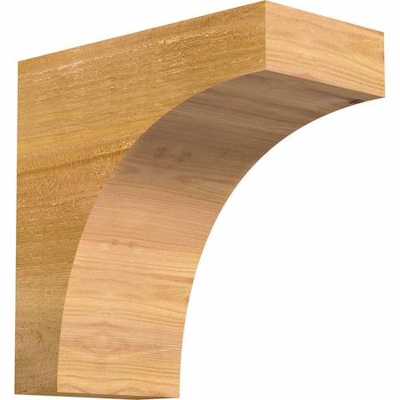 Ekena Millwork Huntington Rough Sawn Rafter Tail, Western Red Cedar, 6"W x 12"H x 12"L RFT06X12X12HUN00RWR